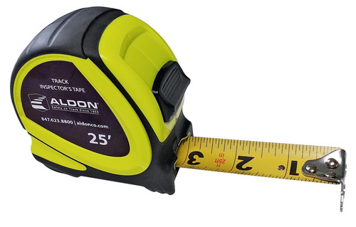 Aldon 4124-316 Track Inspector Tape Measure (25 ft)