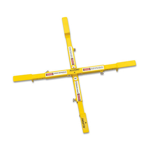 Allegro 9406-24A Adjustable Small Manhole Safety Safety Cross - Each