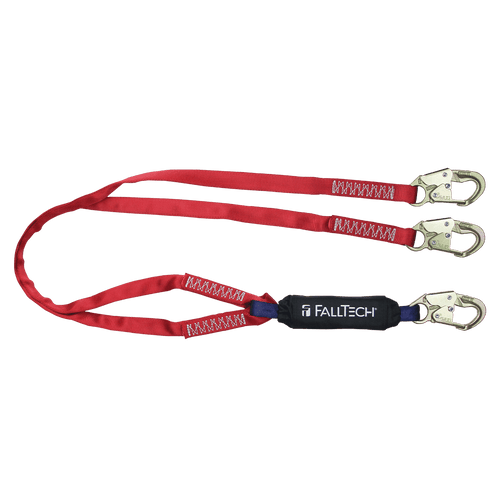 Falltech Ironman 8247BY Dual Class Energy Absorbing Lanyard