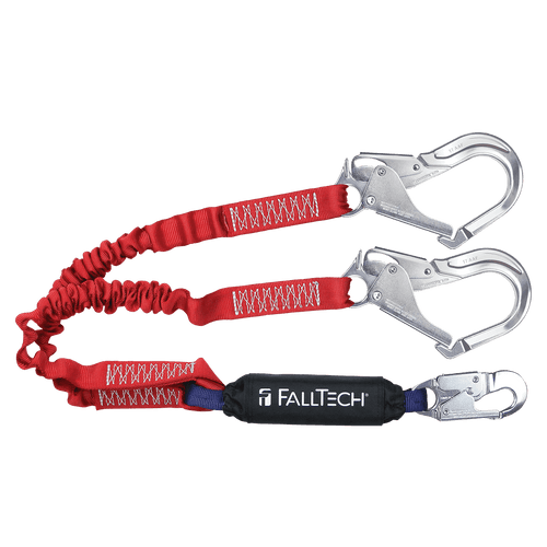 Falltech Ironman 8247EY3A Dual Class Energy Absorbing Lanyard