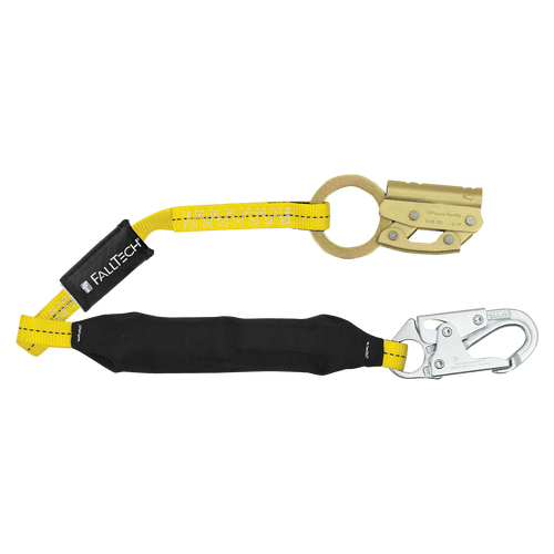Falltech 8353LT Manual 3 ft FT Basic Soft Pack Energy Absorbing Lanyard Rope Adjuster