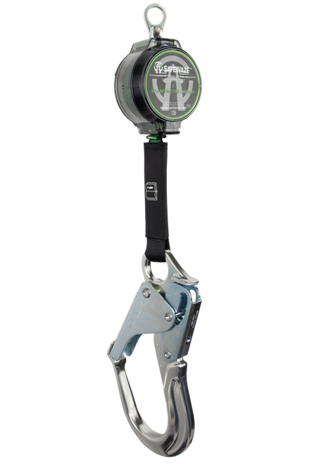 SAFEWAZE 018-5007 Single Leg Web Self Retractable Lifeline