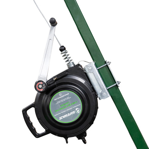 SAFEWAZE 019-11015 Universal Mount 3-Way Fall Protection Device, Multiple Lengths Available