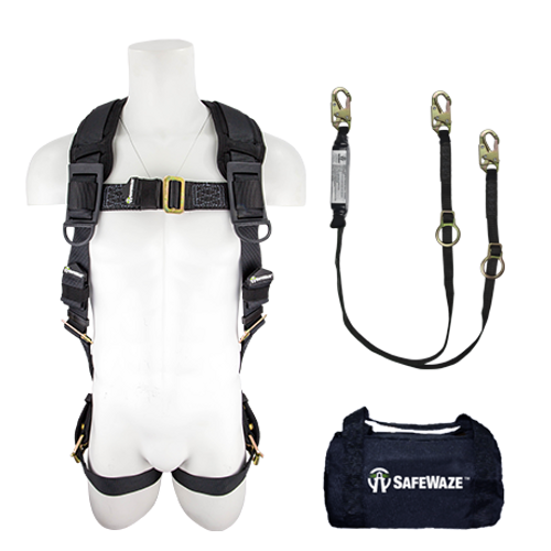 SAFEWAZE FS150-HW Heavyweight Fall Protection Harness Kit