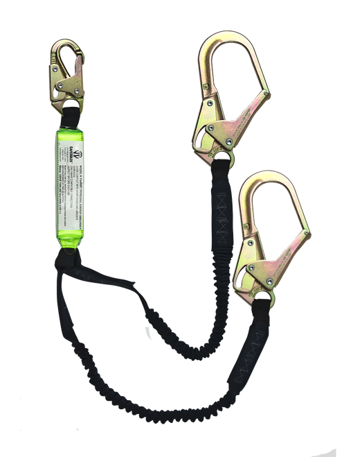SAFEWAZE FS576 Dual Leg Stretch Energy Absorbing Lanyard