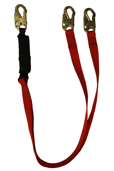 SAFEWAZE FS77430-DL-WE Dual Leg Shock Absorbing Lanyard