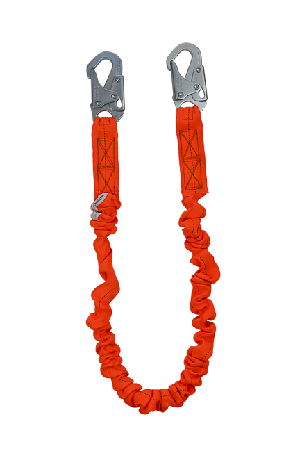 SAFEWAZE V-LINE FS88590 Low Profile Stretch Energy Absorbing Lanyard