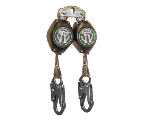 SAFEWAZE FS-FSP14075-W Class A Dual Leg Web Self Retractable Lifeline