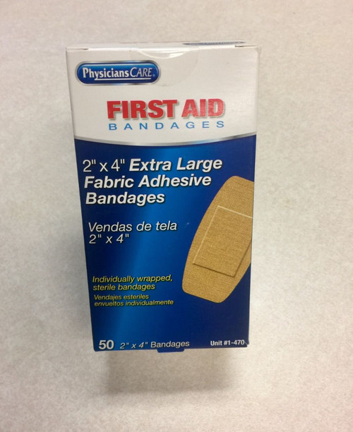 First Aid Only 1-470-001 Adhesive Fabric Bandages - Sold By 50/Box
