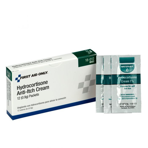 First Aid Only 18-012-002 Hydrocortisone Cream, Multiple Package Values Available