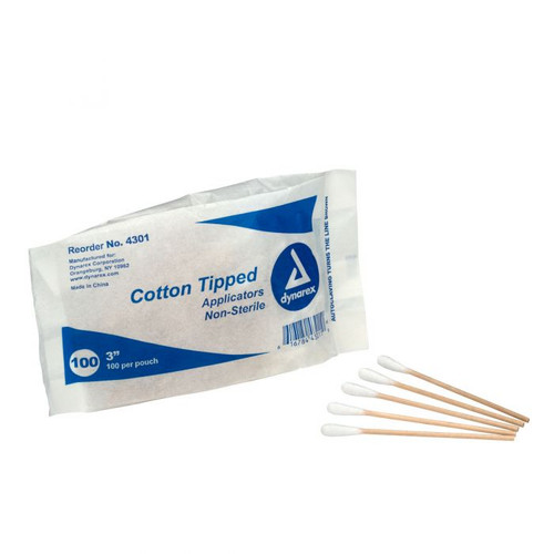First Aid Only 25-400 Cotton Tipped Applicators - Sold By 100/Bag