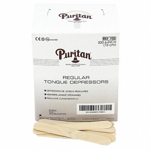 First Aid Only 25-950 Puritan Northern Birch Tongue Depressor - Sold By Each
