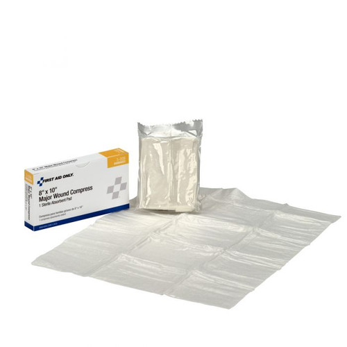 First Aid Only 3-008-001 Major Wound Compress - Sold By 1/Box