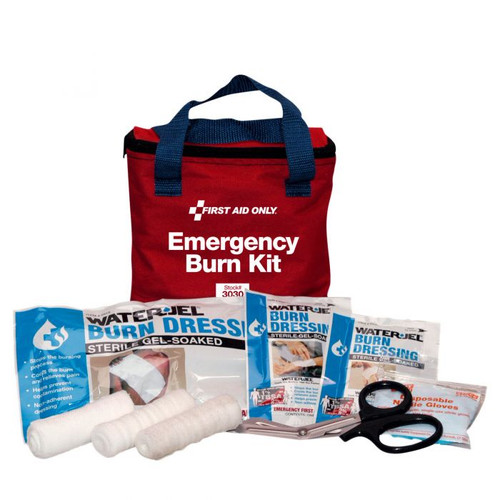 First Aid Only 3030 Zippered Closure First Aid Burn Care Kit - Sold By Each