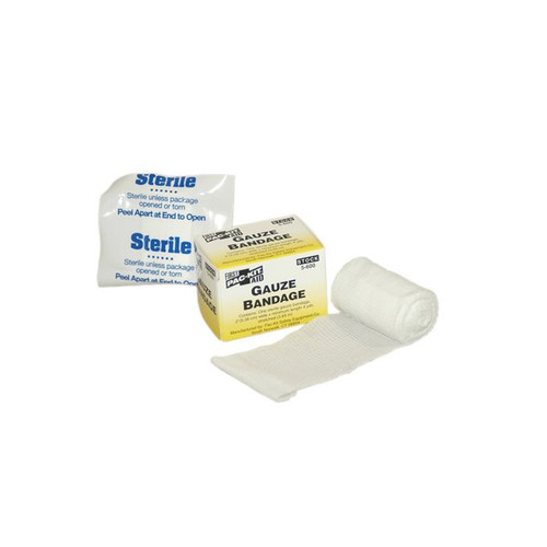 First Aid Only 5-600 Sterile  Stretch Gauze Bandages, Multiple Size Values Available - Sold By 1/Box