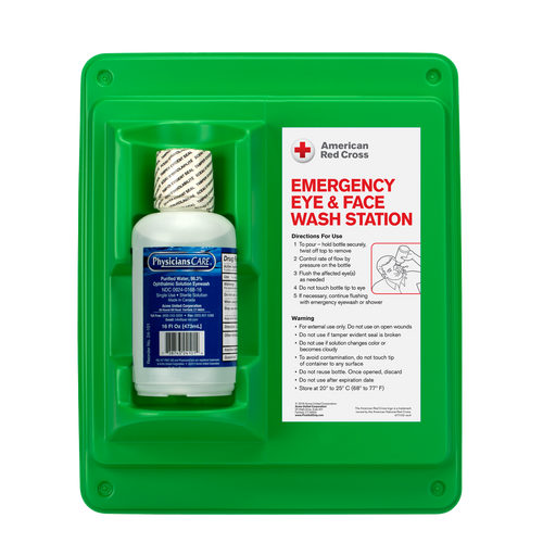 First Aid Only 59102 Emergency Eyewash Station, Multiple Size, Package Type Values Available