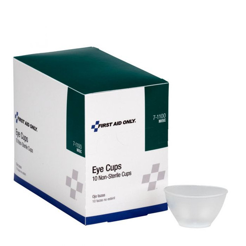 First Aid Only 7-1100 Non-Sterile Eye Cups - Sold By 10 Pieces/Box