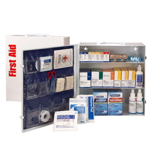 First Aid Only 90574 First Aid Station Cabinet, Multiple Options Values Available - Sold By Each