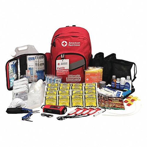 First Aid Only 91053-001 American Red Cross Preparedness 3-Day Emergency Starter Backpack - Sold By Each