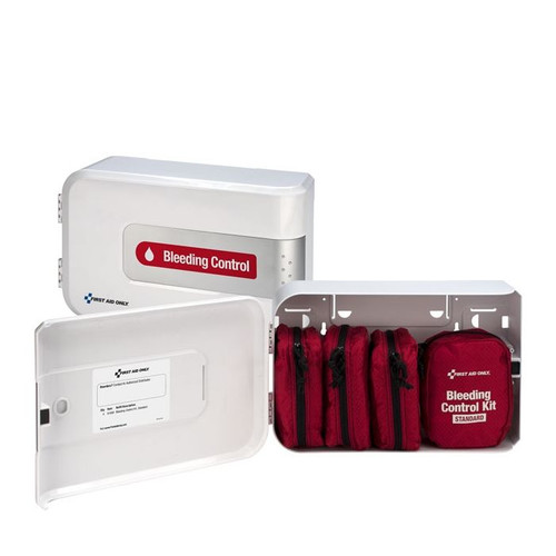 First Aid Only 91104 SmartCompliance Complete Bleed Control Station Cabinet - Sold By Each