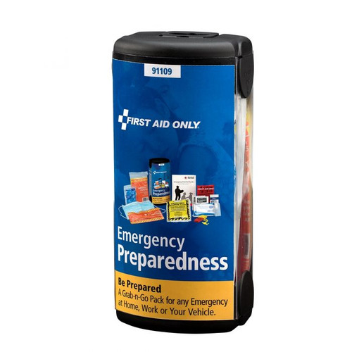 First Aid Only 91109 Grab-And-Go Ergonomic Portable Emergency Preparedness Pod - Sold By Each