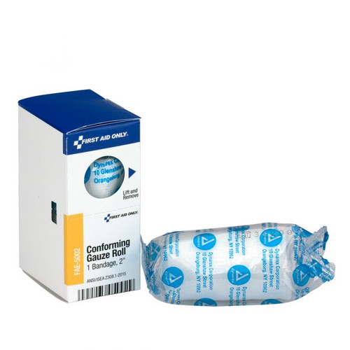First Aid Only FAE-5002 SmartCompliance Portable Sterile Conforming Gauze Roll, Multiple Size Values Available - Sold By Each