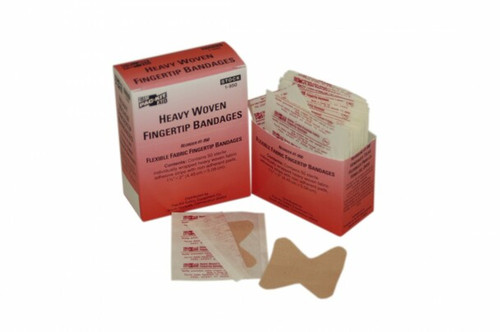 First Aid Only G128 Adhesive Fingertip Bandages, Multiple Package Values Available