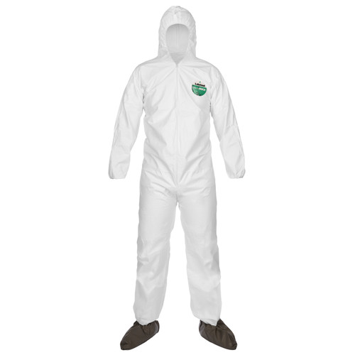 Lakeland MicroMax® TG414 Safety Coverall with Hood/Boots - Sold by 25/Case, Multiple Sizes Available