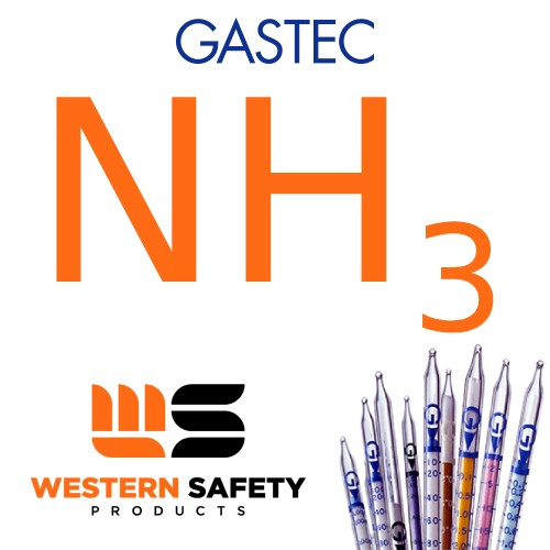 Gastec Ammonia Tube 0.5-78ppm: 10 Per Box