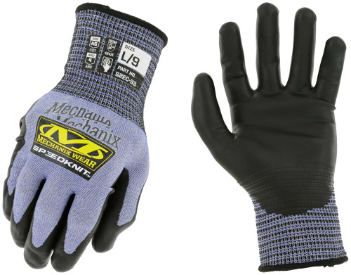 Mechanix Wear SPEEDKNIT S2EC-33 Coated-Knit Work Gloves, Multiple Size Values Available - Sold By Pair