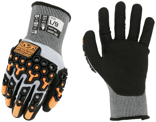 Mechanix Wear SPEEDKNIT M-PACT S5EP-08 Impact Resistant Gloves, Multiple Size Values Available - Sold By Pair