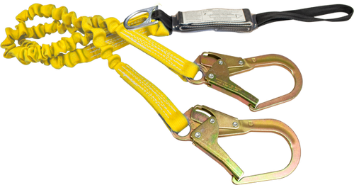 FrenchCreek 344ASZ-YLW-EXT Shock Absorbing Safety Lanyard - Each