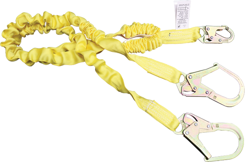 FrenchCreek 424AS Shock Absorbing Safety Web Lanyard - Each