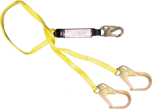 FrenchCreek 444A Shock Absorbing Safety Web Lanyard - Each