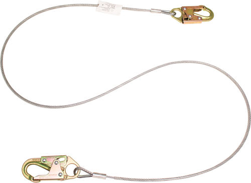 FrenchCreek 470 Wire Rope Positioning Cable Restraint Safety Lanyard - Each