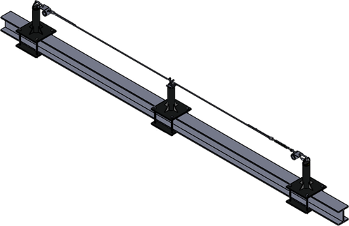 FrenchCreek TRV-G30 Miniverse Horizontal Lifeline System - Each