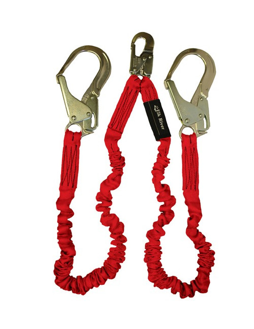 Elk River 35487 Flex-NoPac Web Energy Absorbing Lanyard - 6/Pack