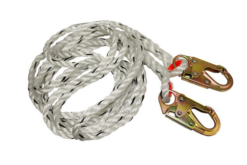 Elk River 49811 Construction Plus 3 Strand Rope Lifeline, Multiple Length Values Available - Each