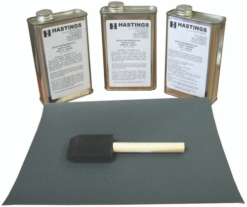 Hastings 10-100 Epoxy Refinish Kit, Multiple Color Available - Each