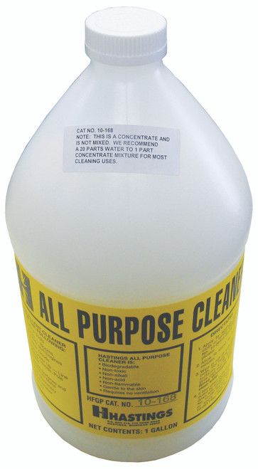 Hastings 10-168 Concentrate All Purpose Cleaner, Multiple Size Available - Each