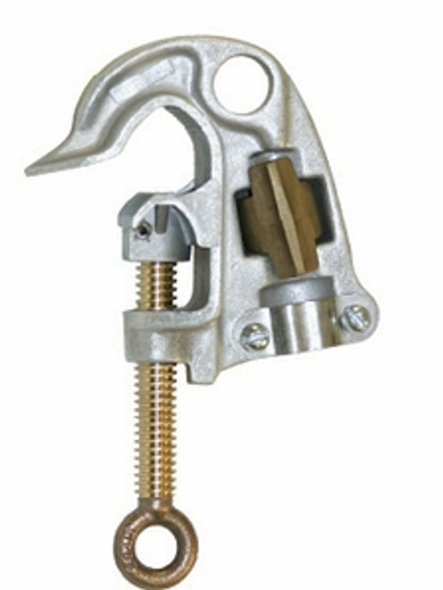 Hastings 11192 C Head Smooth Upper Jaw Ground Clamp - Each