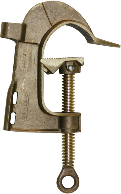 Hastings 21070 C Head Serrated Jaw Ground Clamp - Each