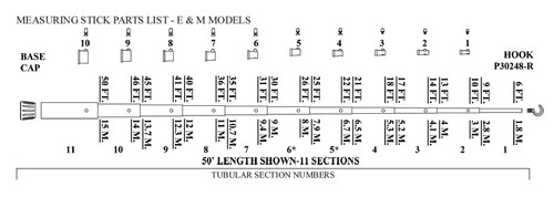 Hastings P21604 Tubular Section - Each