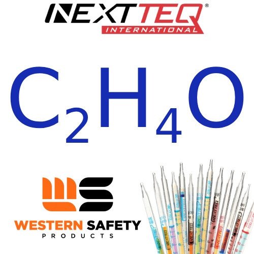 Nextteq NX155L Ethylene Oxide Detector Tubes, 1-15 ppm - 10/Pack