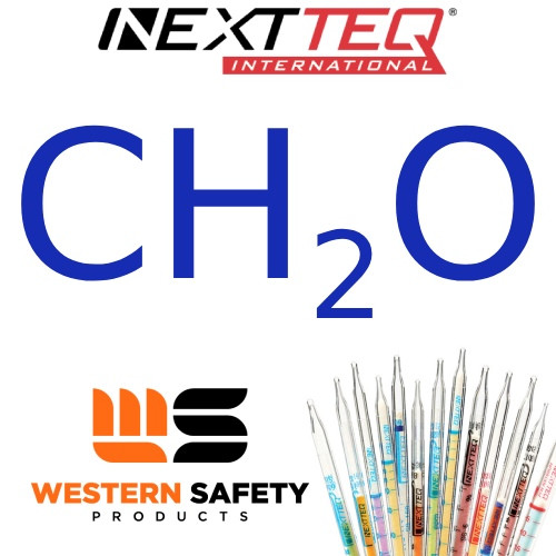 Nextteq NX157H Formaldehyde Detector Tubes, 20-1500 ppm - 10/Pack