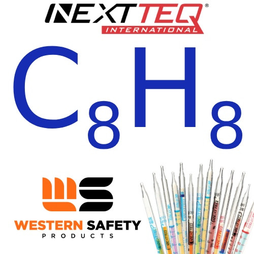 Nextteq NX210L Styrene (Vinyl Benzene) Detector Tubes, 1-100 ppm - 10/Pack