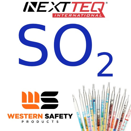Nextteq NX211SB Sulfur Dioxide In Carbon Dioxide Detector Tubes, 0.1-25 ppm - 10/Pack