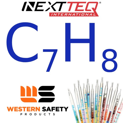 Nextteq NX216M Toluene (Methyl Benzene) Detector Tubes, 10-500 ppm - 10/Pack