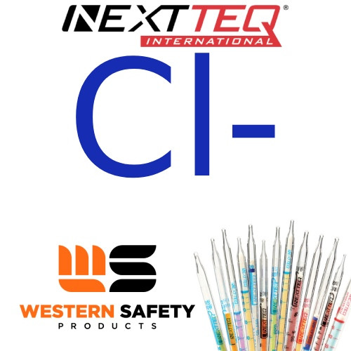 Nextteq NX401L Chloride Ion Detector Tubes, 1-60 ppm - 10/Pack