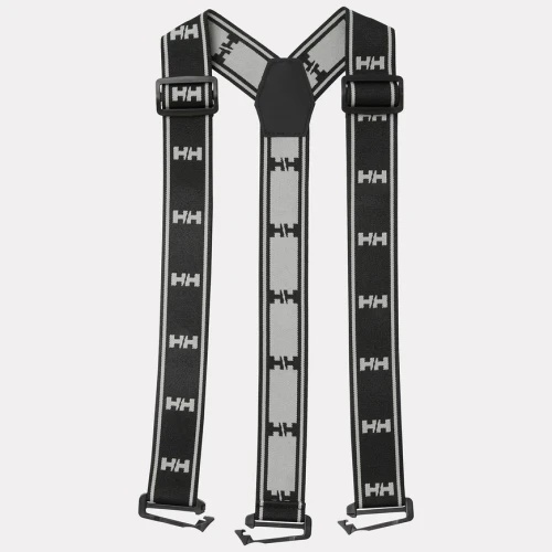 Helly Hansen Unisex Black Standard Adjustable Suspender